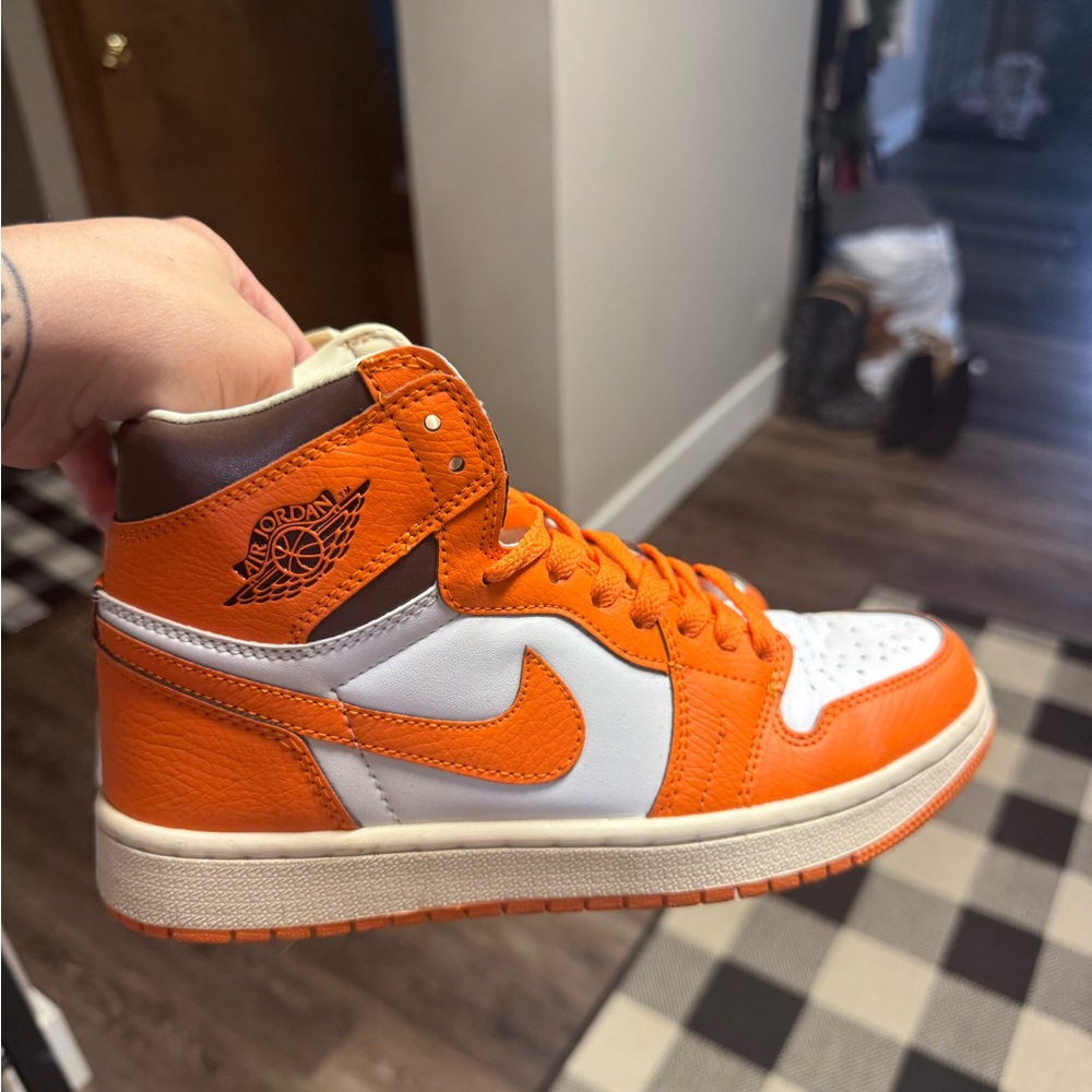 Nike Air Jordan 1 High Orange White Sneaker